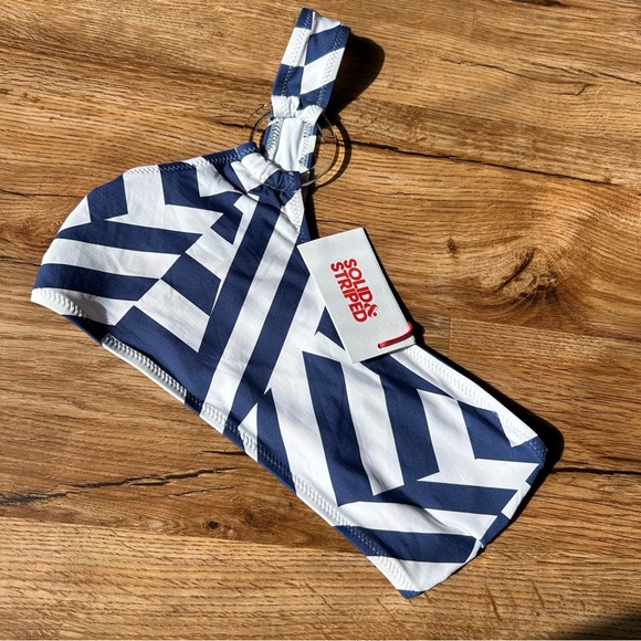 Solid & Striped The Desi Top Broken Stripes XS - Picture 4 of 8